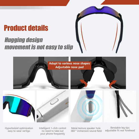 Bluetooth Photochromic Sunglasses